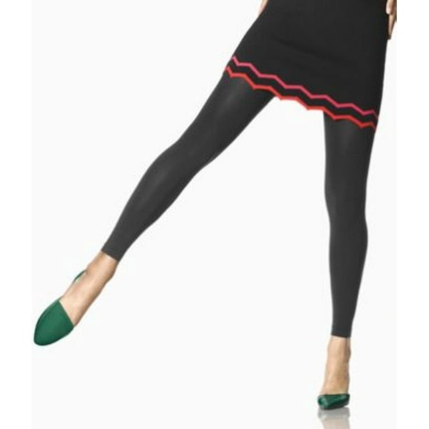 HUE Big Girls Opaque Footless Tights